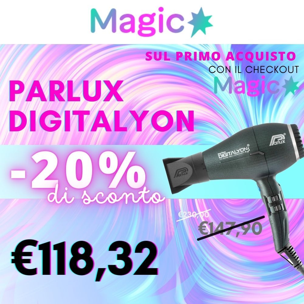 Parlux Digitalyon -20% con Magic